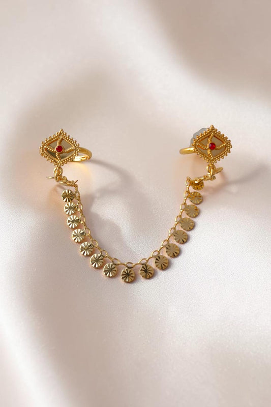 Huda Adjustable Double Ring