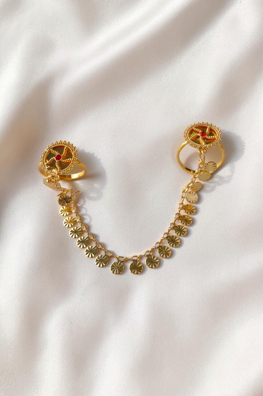 Hadil Adjustable Double Ring