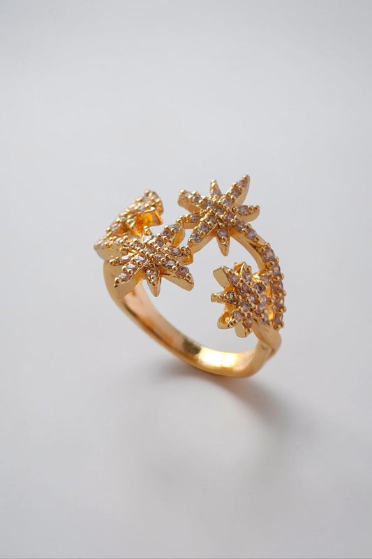 Afsheen golden ring