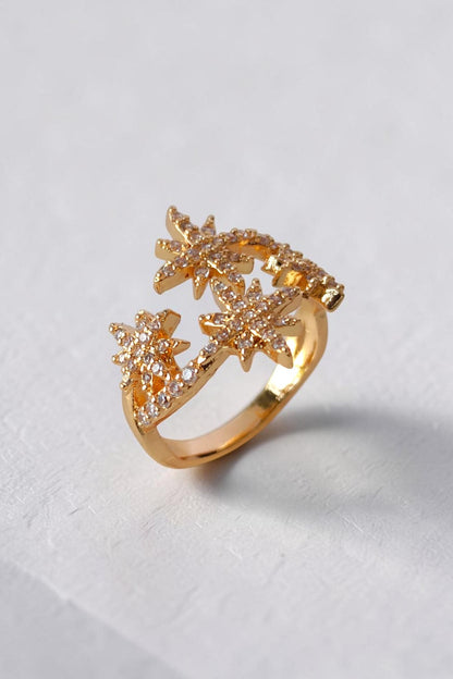 Afsheen golden ring
