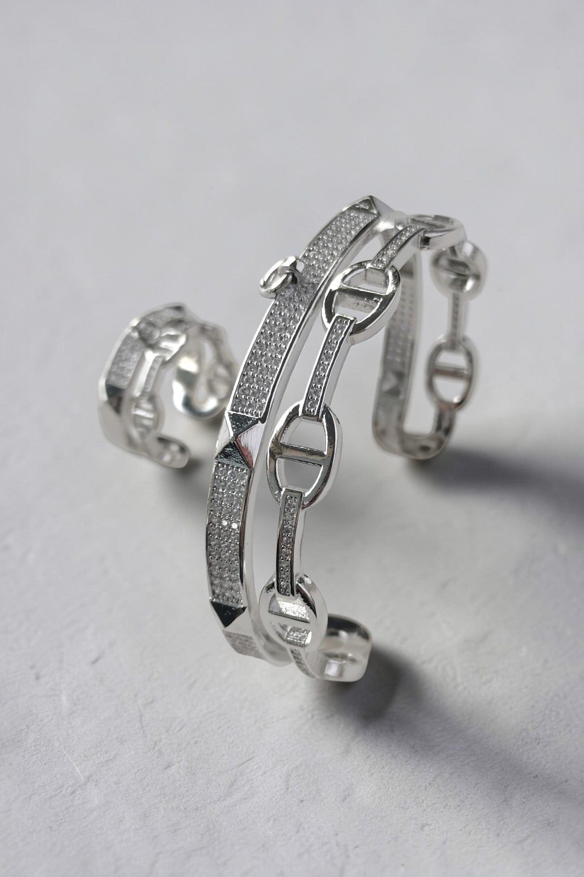 Mariha cuff and ring set