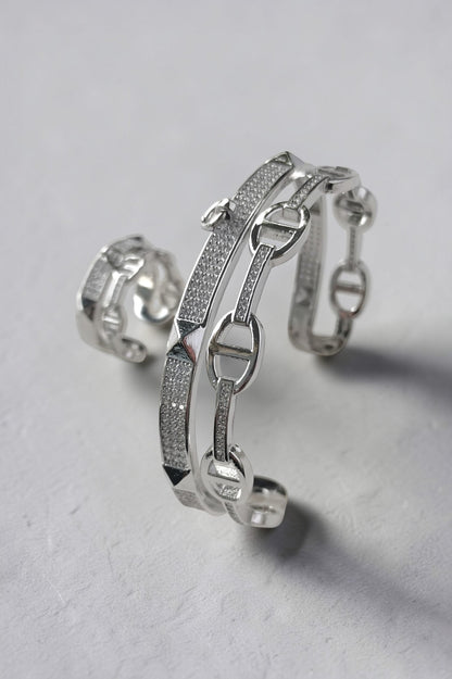 Mariha cuff and ring set