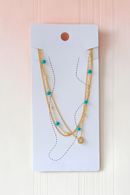 Sara Minimal Anklet in Golden