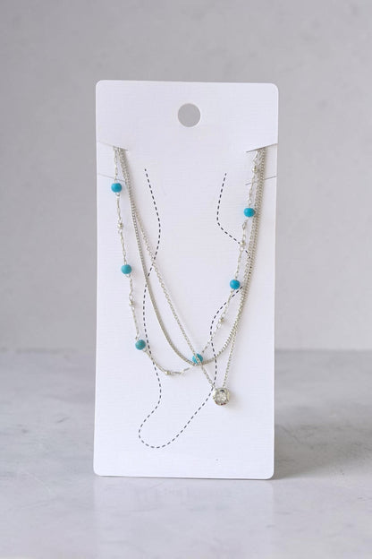 Sara Minimal Anklet in Silver