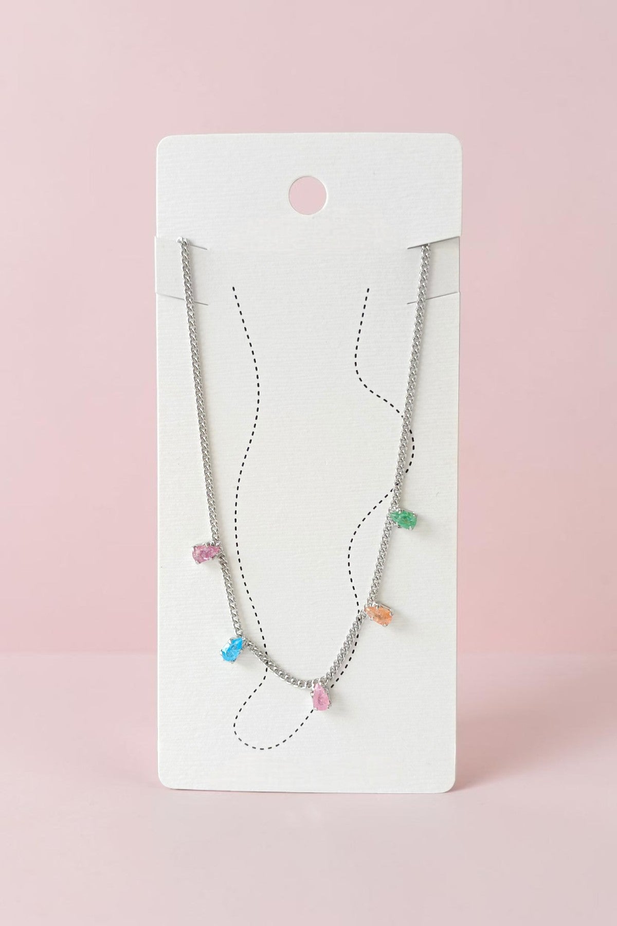 Ola Minimal Anklet in silver