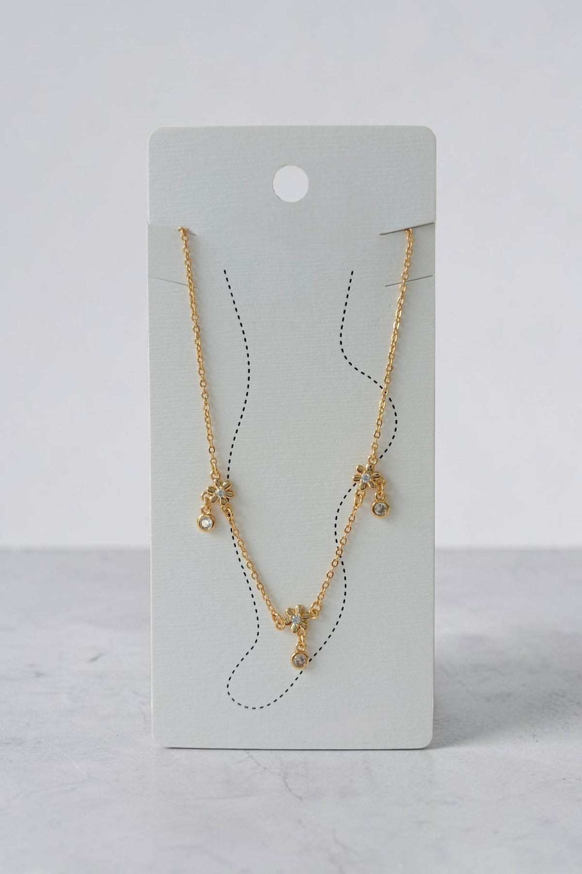 Lina Minimal Anklet