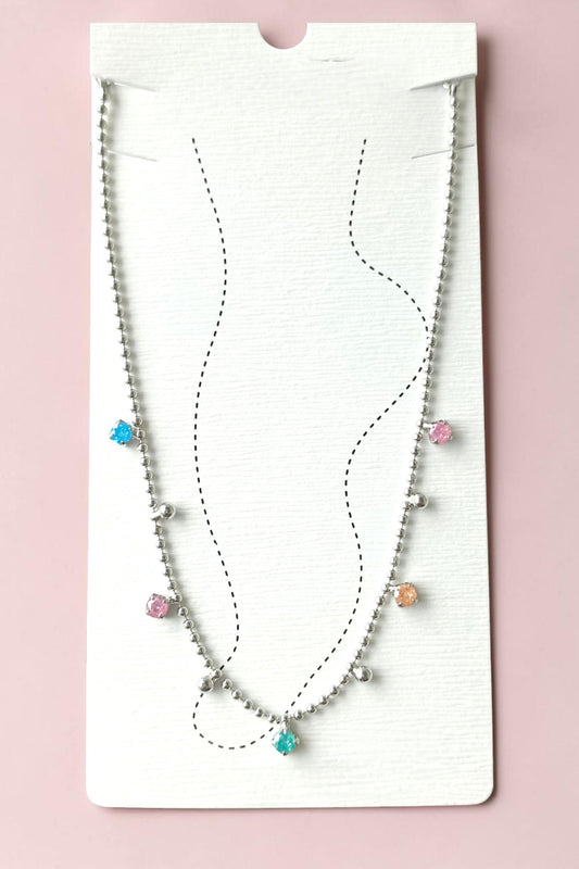 Zahabi Minimal Anklet in silver