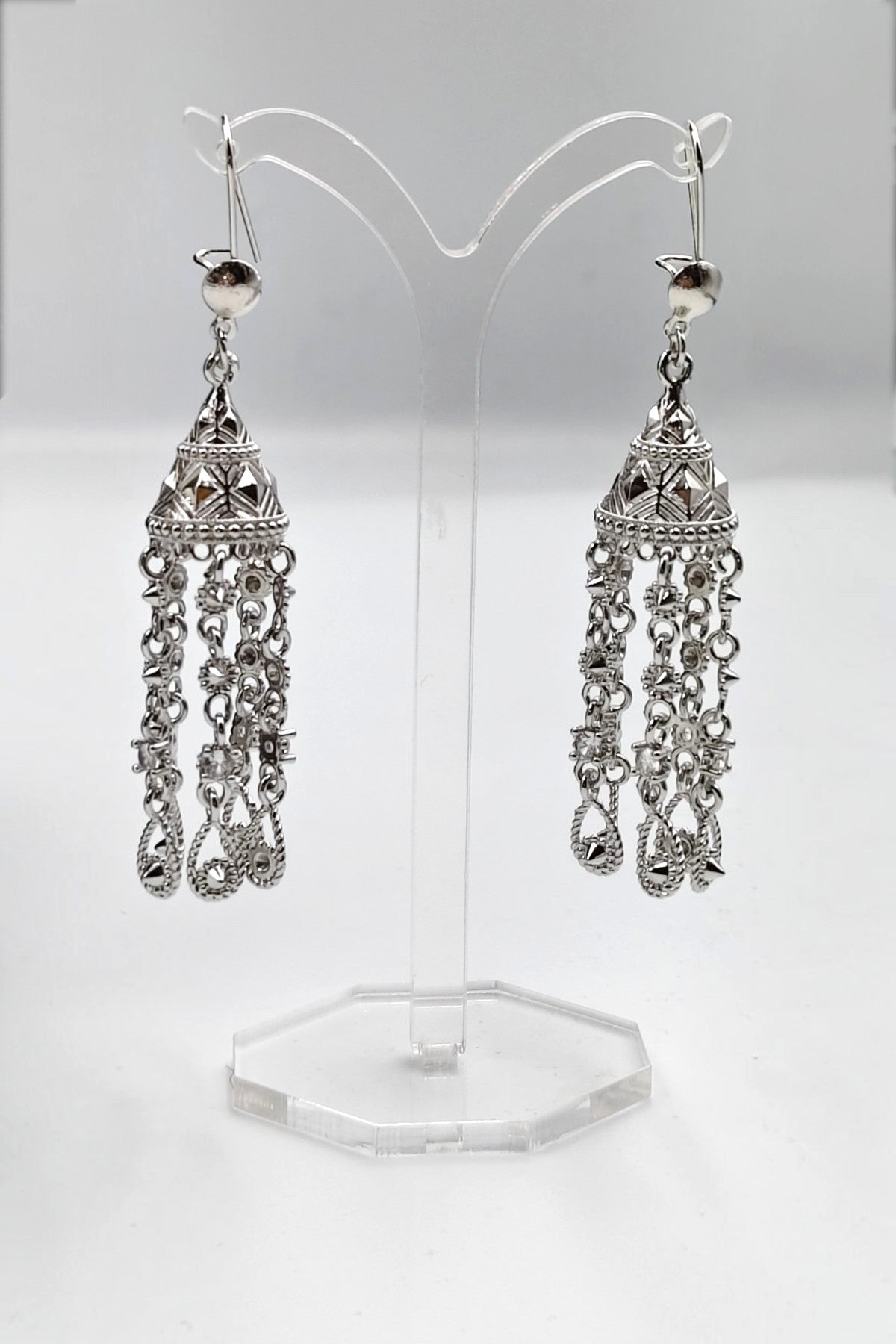 Munira Silver Pendant Necklace Set