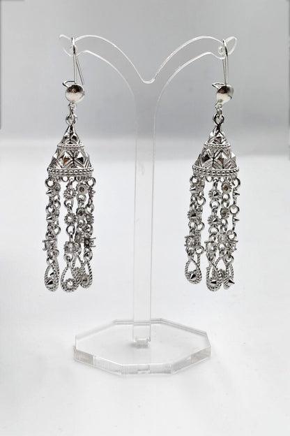Munira Silver Pendant Necklace Set