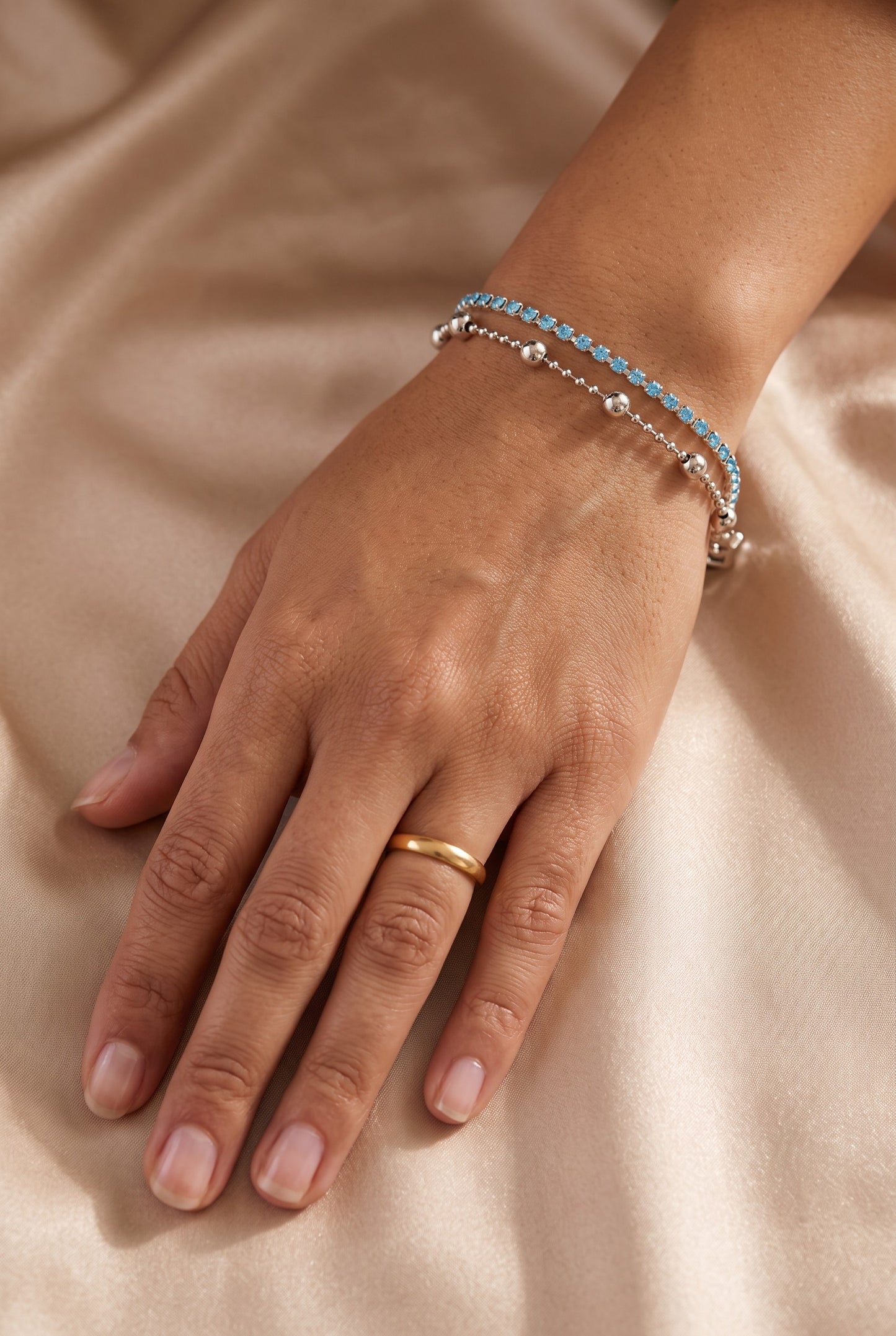 Silver Riham Bracelet
