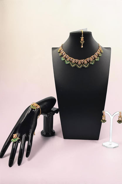 Tahani AD Necklace Set