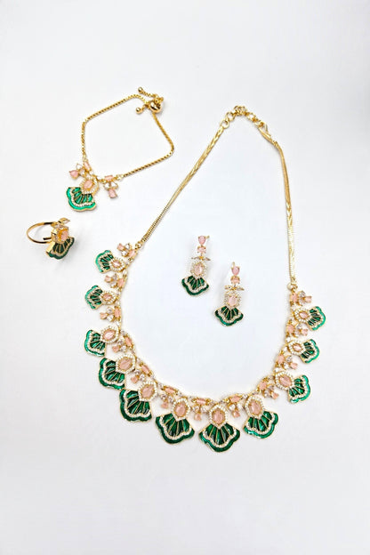 Tahani AD Necklace Set