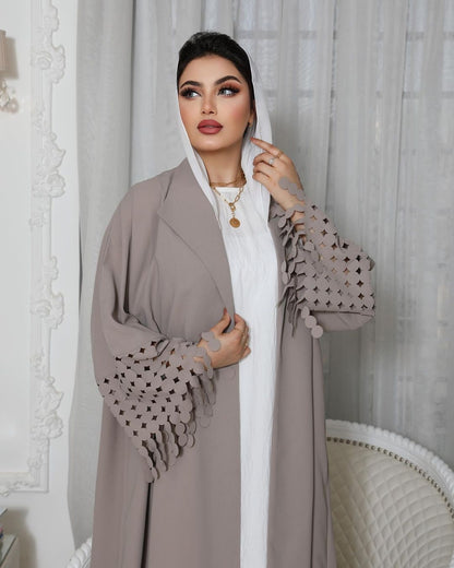 Cutwork Ramadan Abaya and Sheila for Women - MT1013