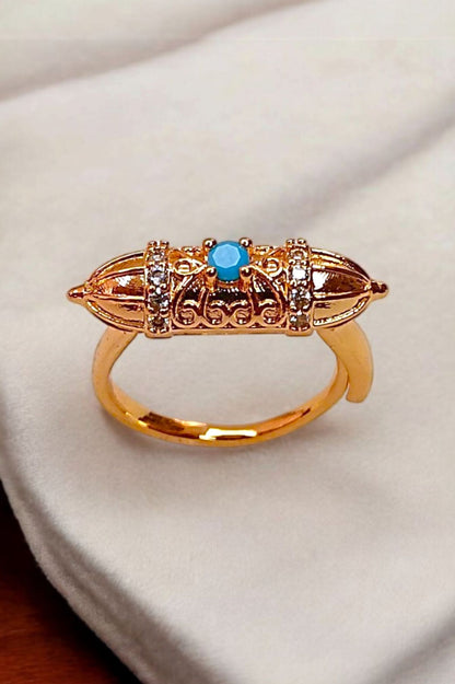 Ottoman blue stone ring