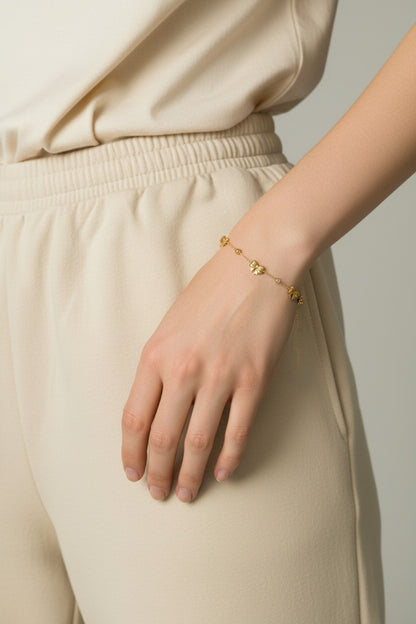 Golden Butterfly Bracelet