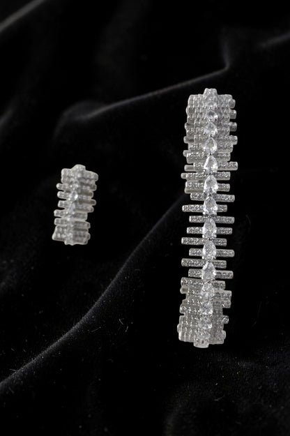 Marwa cuff and ring set