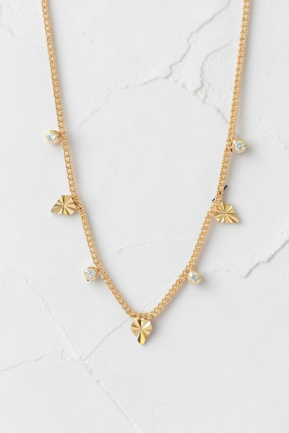 Munira Minimal Anklet in golden