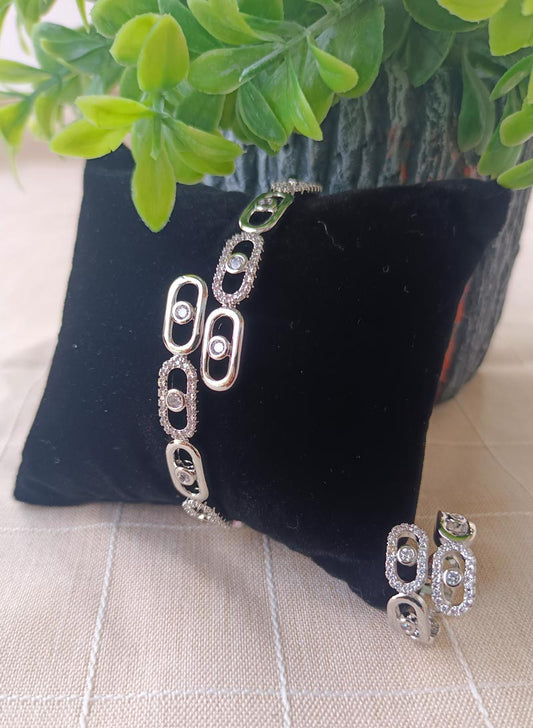 Silver bracelet for women