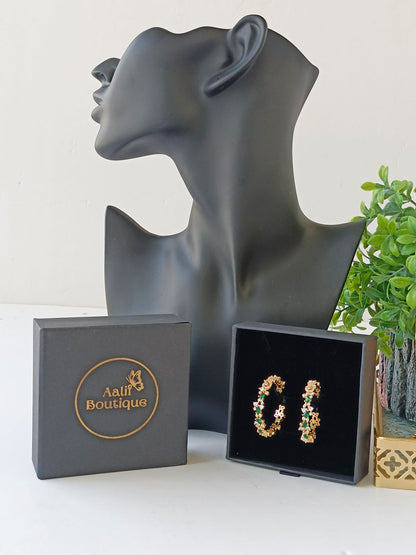 Simple earrings for women in the UAE