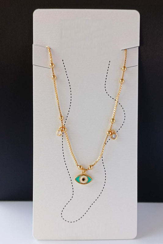 Najla Minimal Anklet in Golden