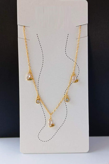 Hana Minimal Anklet in golden