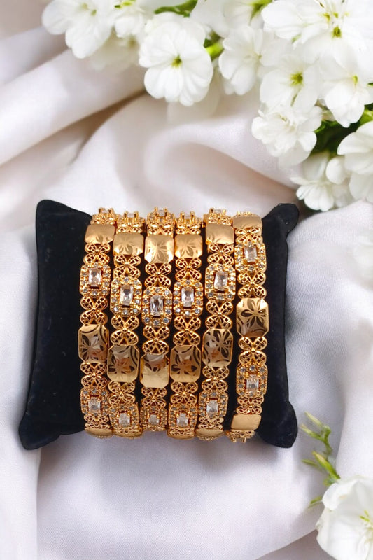 Zircon Bangle Set