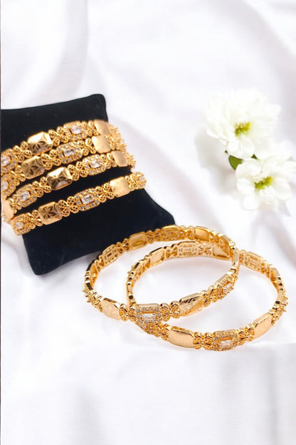 Zircon Bangle Set