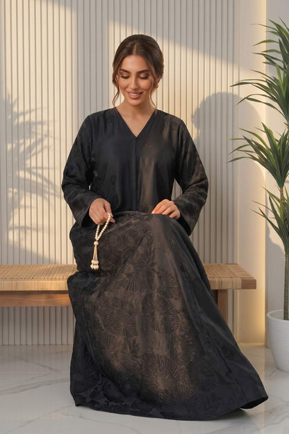 Midnight Garden Open Abaya