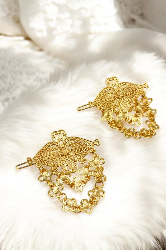 Golden Seema Hair Pins