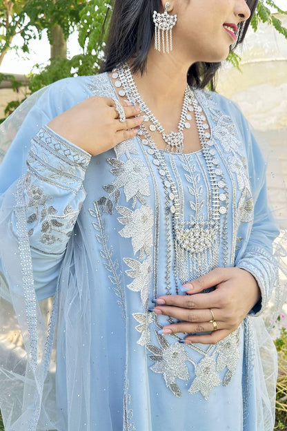 Kawthar Dual Necklace Set