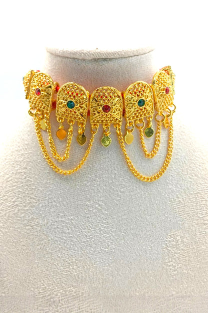 Ismat Khannaka Set with Earrings