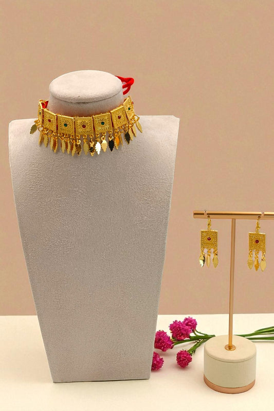 Samara Khannaka Set with Earrings