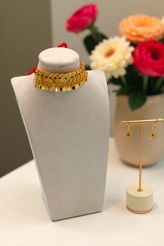 Yara Khannaka Set with Earrings