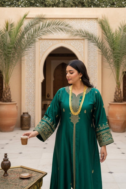Hadil Lehra Necklace set