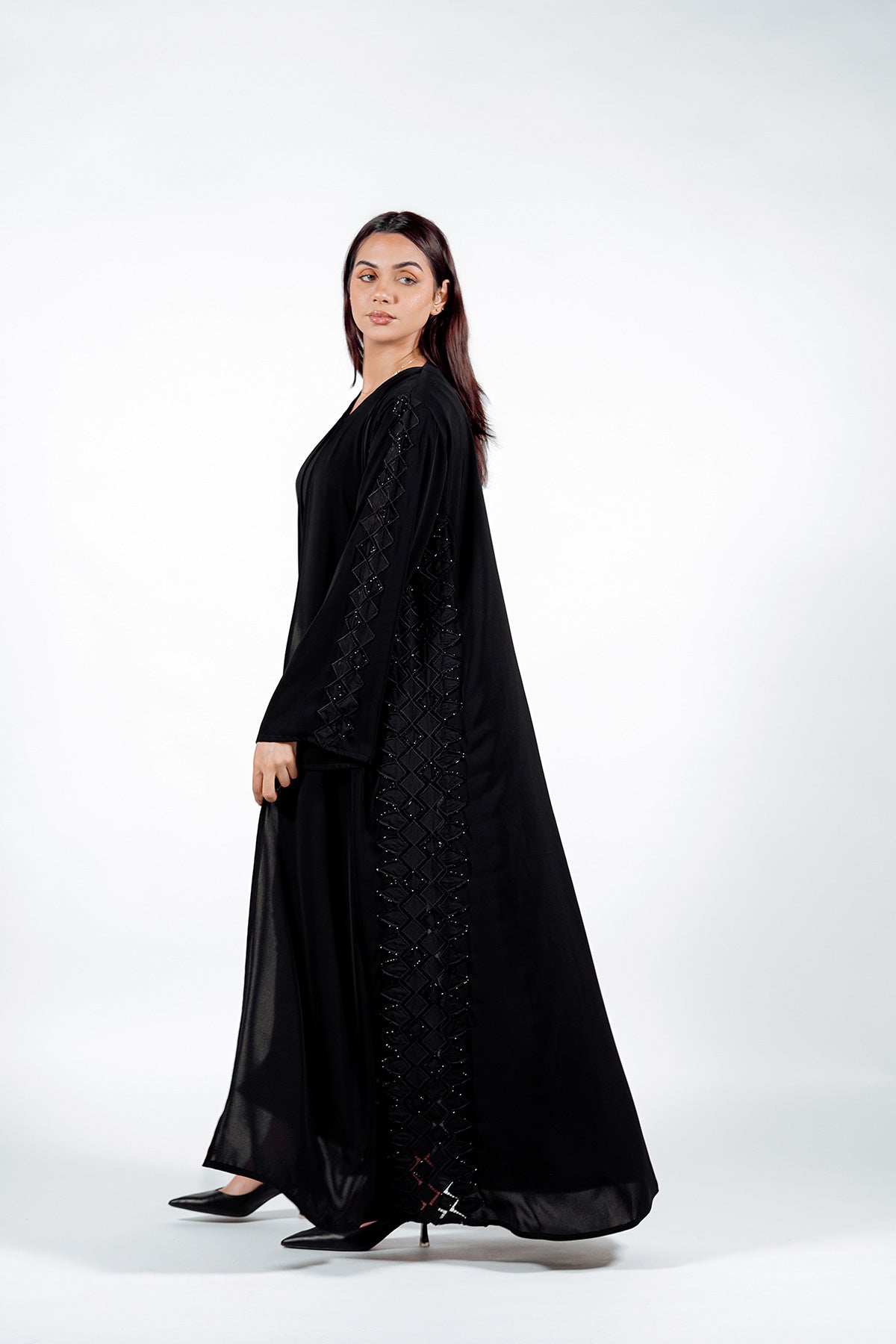 open abaya style