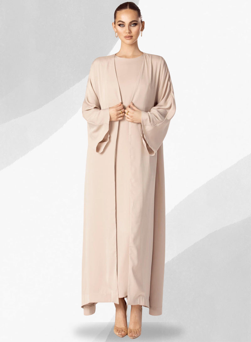 Bell sleeve abaya