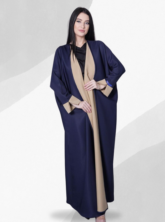 front open abaya