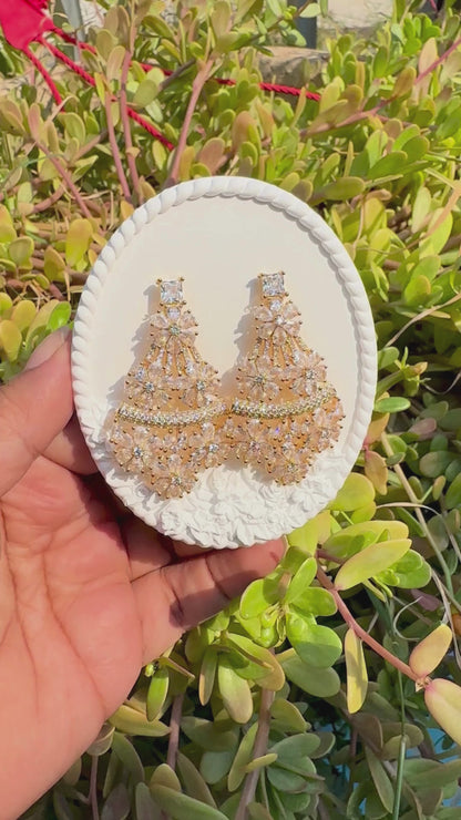 Tasnim Zirconia Earrings