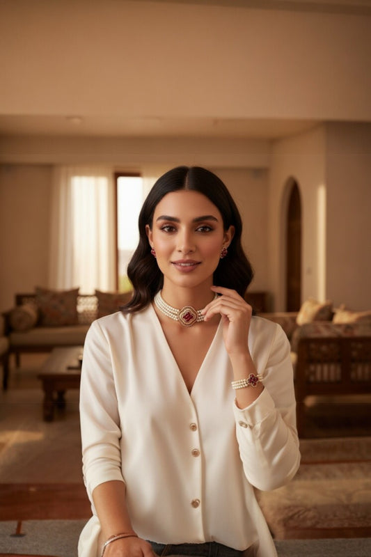 Dalia Necklace Set