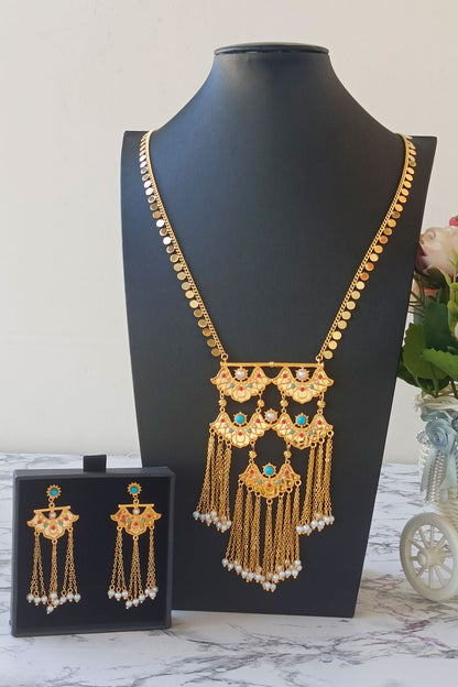 Golden Nadirah Necklace Set